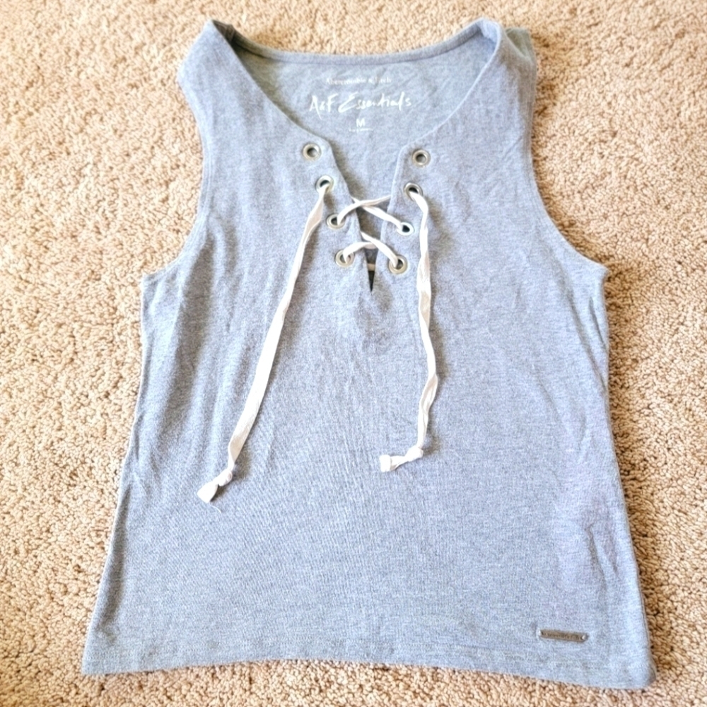 2/$20 Abercrombie and Fitch Gray Tank Top M
